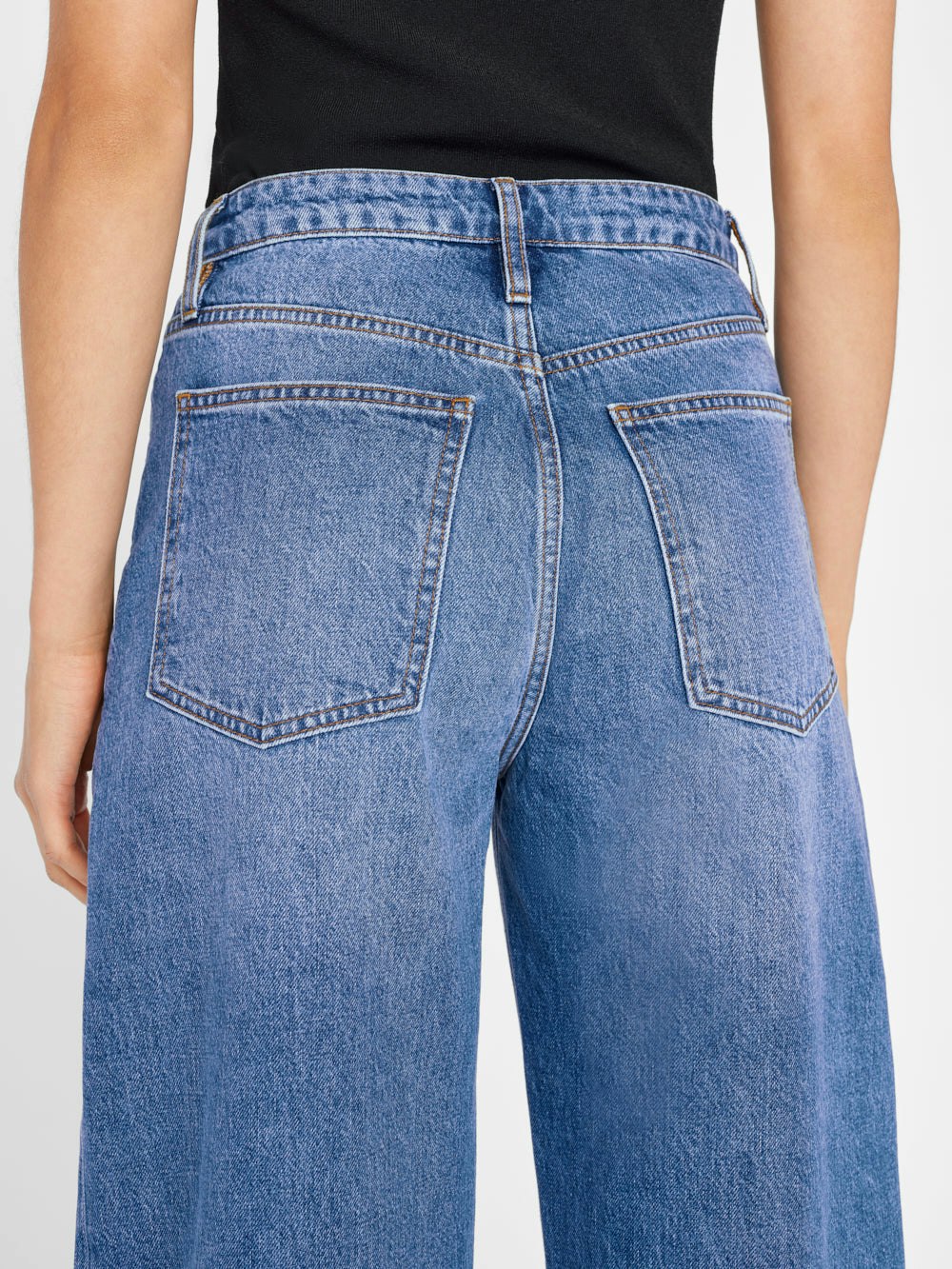 jeans back view